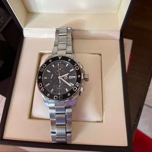 Tag Heuer Mens Watch -Automatic SS Chronograph,in original box, appraisal $4,150